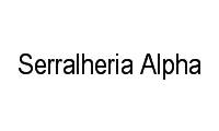 Logo Serralheria Alpha