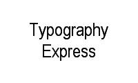 Logo Typography Express em Vila Carvalho