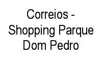 Logo Correios - Shopping Parque Dom Pedro em Parque das Flores