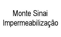Logo Monte Sinai Impermeabilização