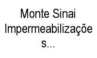 Logo Monte Sinai Impermeabilizações E Reformas Prediais