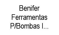 Logo Benifer Ferramentas P/Bombas Injetoras E Caminhões
