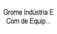 Logo Grome Indústria E Com de Equipamentos Hidráulicos em Emiliano Perneta