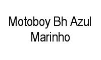 Logo Motoboy Bh Azul Marinho