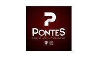 Logo Pontes - Designer Gráfico I Mídias Sociais