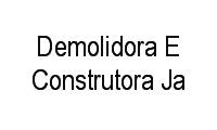 Logo Demolidora E Construtora Ja