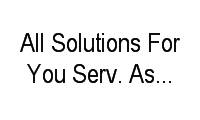 Logo All Solutions For You Serv. Ass. E Planejamento Lt