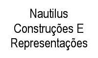 Logo Nautilus Construções E Representações em Mata do Jacinto