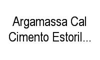 Logo Argamassa Cal Cimento Estoril / Comercial Pandini em Santana