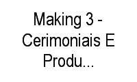 Logo Making 3 - Cerimoniais E Produção de Eventos