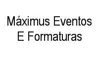 Logo Máximus Eventos E Formaturas em Centro