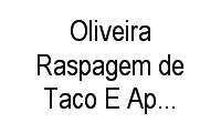 Logo Oliveira Raspagem de Taco E Aplicação de Sinteco em Parque São Camilo