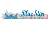 Logo Blue Star Construções em Maiobinha