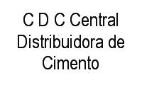 Logo C D C Central Distribuidora de Cimento em Botafogo