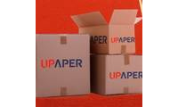 Logo Upaper Indústria de caixas de papelão em Santos Dumont
