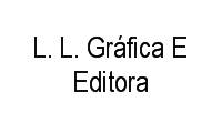 Logo L. L. Gráfica E Editora em Setor Leste Universitário