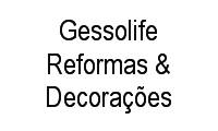 Logo Gessolife Reformas & Decorações em Setor Pedro Ludovico