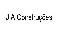 Logo J A Construções em Jardim Centro Oeste