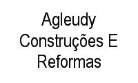 Logo Agleudy Construções E Reformas