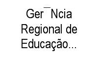 Logo Ger¯Ncia Regional de Educação Recife Norte em Santo Amaro