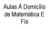 Logo Aulas À Domicílio de Matemática E Fís