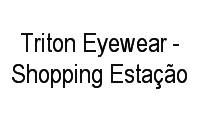 Logo Triton Eyewear - Shopping Estação em Ipiranga