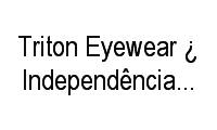 Logo Triton Eyewear ¿ Independência Shopping em Cascatinha
