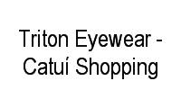 Logo Triton Eyewear - Catuí Shopping em Jardim Portal de Versalhes 1