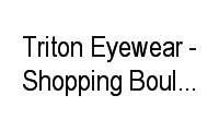 Logo Triton Eyewear - Shopping Boulevard Tatuapé em Tatuapé