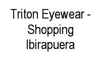 Logo Triton Eyewear - Shopping Ibirapuera em Indianópolis