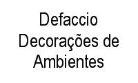 Logo Defaccio Decorações de Ambientes em Vila Mariana