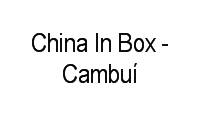 Logo China In Box - Cambuí em Cambuí