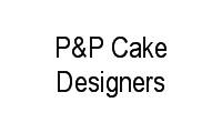 Logo P&P Cake Designers em Tabuleiro do Martins