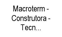 Logo Macroterm - Construtora - Tecnologia em Eps