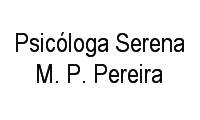 Logo Psicóloga Serena M. P. Pereira em Barreiros