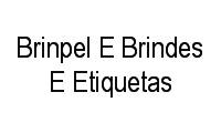 Logo Brinpel E Brindes E Etiquetas em Barra Funda