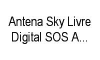 Logo Antena Sky Livre Digital SOS Antena Telecom em Itapuã