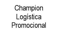 Logo Champion Logística Promocional em Vila Carmosina