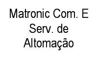 Logo Matronic Com. E Serv. de Altomação Ltda