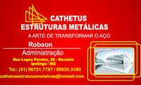 Logo Cathetus Estruturas Metálicas em Recanto