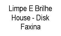 Logo Limpe E Brilhe House - Disk Faxina em Residencial Ponta Negra