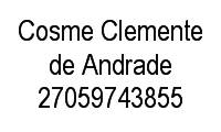 Logo Cosme Clemente de Andrade em Santa Efigênia