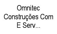 Logo Omnitec Construções Com E Serviços Ltda.