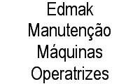 Logo Edmak Manutenção Máquinas Operatrizes em Vila Constança