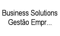 Logo Business Solutions Gestão Empresarial E Marketing em Comércio