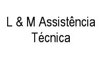 Logo L & M Assistência Técnica em Cascadura