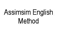 Logo Assimsim English Method em Centro