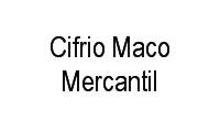 Logo Cifrio Maco Mercantil em São José