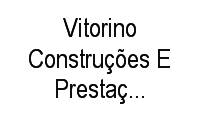 Logo Vitorino Construções E Prestação de Serviços