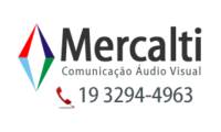 Logo Mercalti Comunicação Áudio Visual em Cambuí